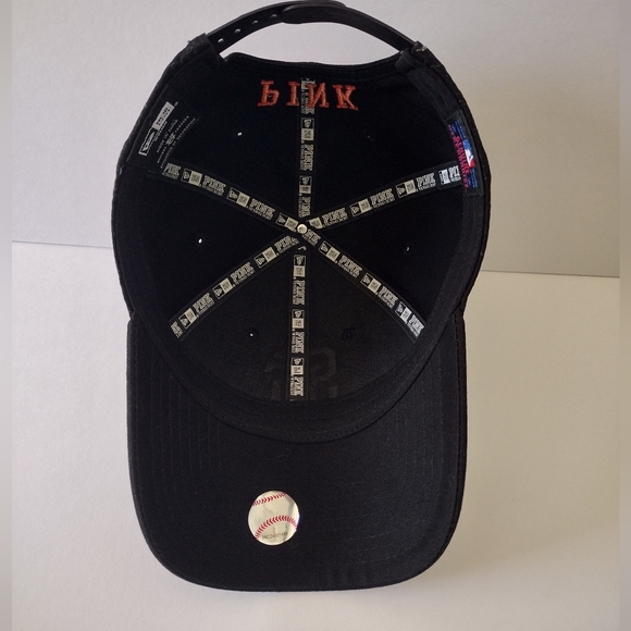 Pink Victoria's Secret San Francisco Giants New Era Black Women's Hat. - Picture 5 of 7